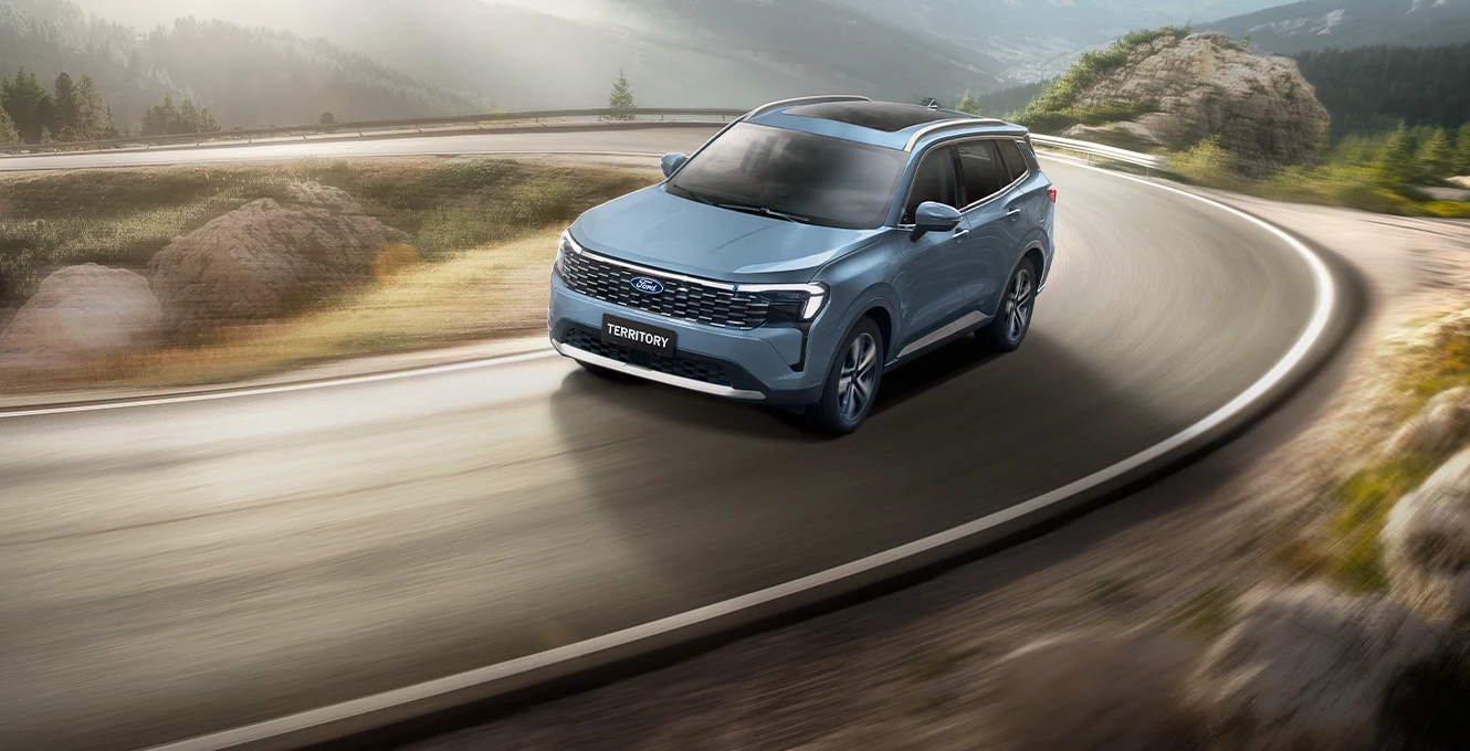 Ford Territory mới: Thiết kế hiện đại, năng động phù hợp với khách hàng trẻ và gia đình.